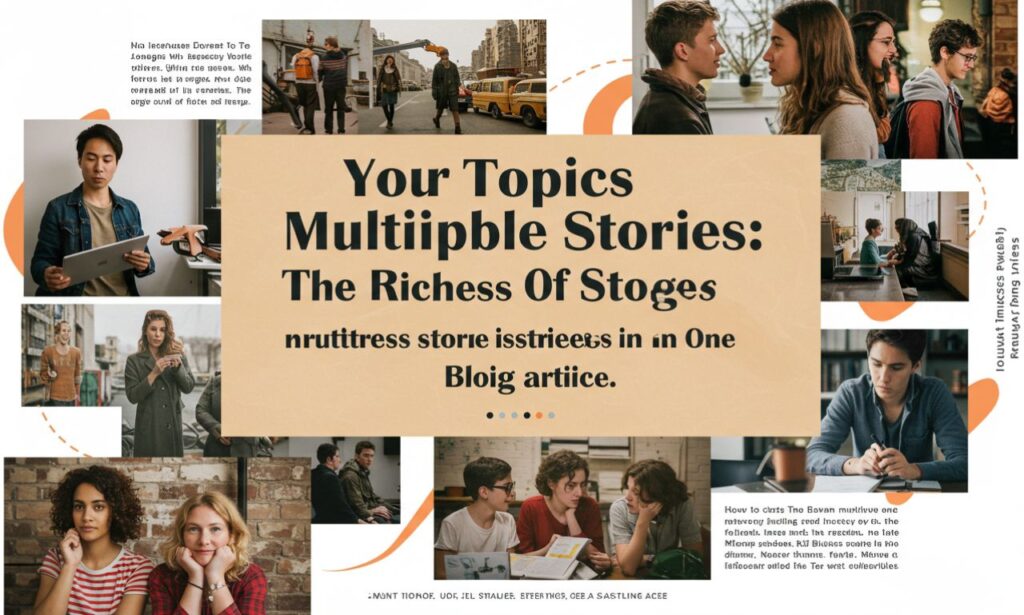 your topics multiple stories: The Richness of Stories in One Blog Article