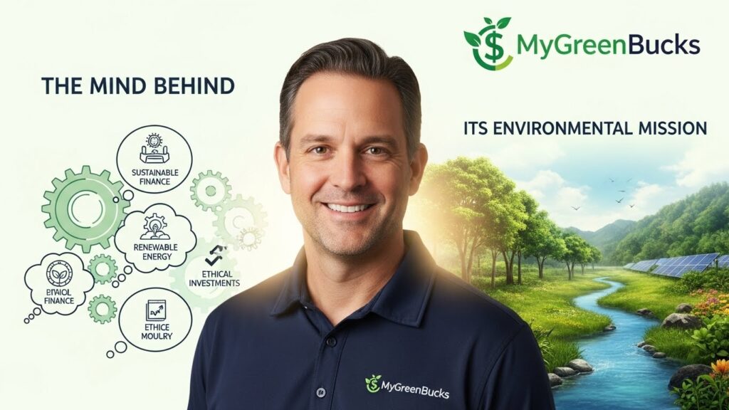 MyGreenBucks Kenneth Jones: The Mind Behind and its Environmental Mission